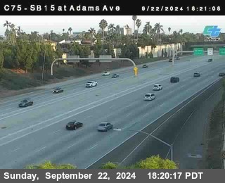 SB 15 at Adams Ave (On Ramp)