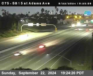 SB 15 at Adams Ave (On Ramp)