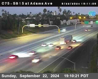 SB 15 at Adams Ave (On Ramp)