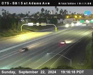 SB 15 at Adams Ave (On Ramp)