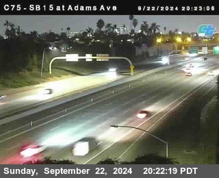 SB 15 at Adams Ave (On Ramp)