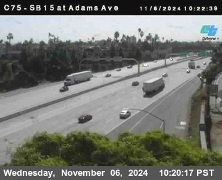 SB 15 at Adams Ave (On Ramp)