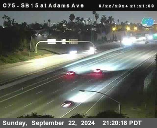 SB 15 at Adams Ave (On Ramp)