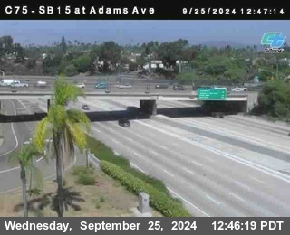 SB 15 at Adams Ave (On Ramp)