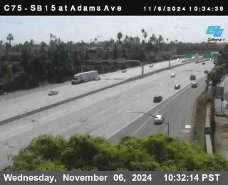 SB 15 at Adams Ave (On Ramp)