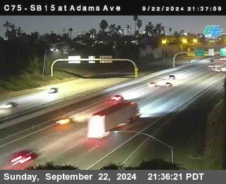 SB 15 at Adams Ave (On Ramp)