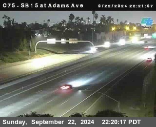 SB 15 at Adams Ave (On Ramp)