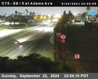 SB 15 at Adams Ave (On Ramp)