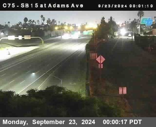 SB 15 at Adams Ave (On Ramp)