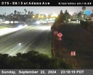 SB 15 at Adams Ave (On Ramp)