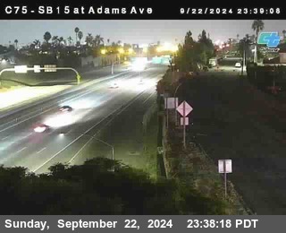 SB 15 at Adams Ave (On Ramp)