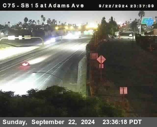 SB 15 at Adams Ave (On Ramp)