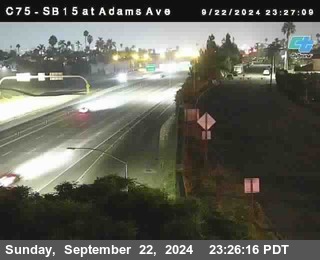 SB 15 at Adams Ave (On Ramp)