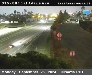 SB 15 at Adams Ave (On Ramp)