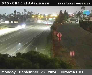 SB 15 at Adams Ave (On Ramp)