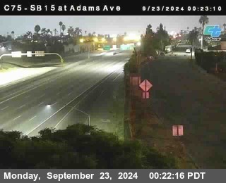 SB 15 at Adams Ave (On Ramp)