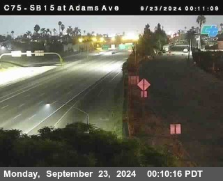 SB 15 at Adams Ave (On Ramp)