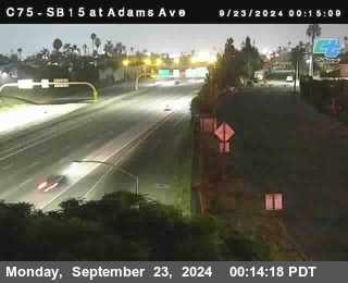 SB 15 at Adams Ave (On Ramp)