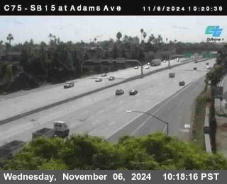 SB 15 at Adams Ave (On Ramp)