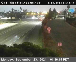 SB 15 at Adams Ave (On Ramp)