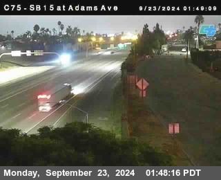 SB 15 at Adams Ave (On Ramp)