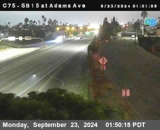 SB 15 at Adams Ave (On Ramp)