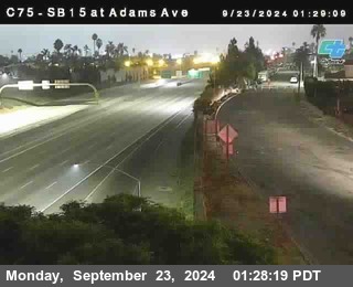 SB 15 at Adams Ave (On Ramp)