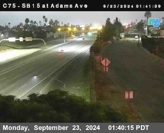 SB 15 at Adams Ave (On Ramp)