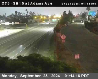 SB 15 at Adams Ave (On Ramp)