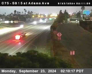 SB 15 at Adams Ave (On Ramp)