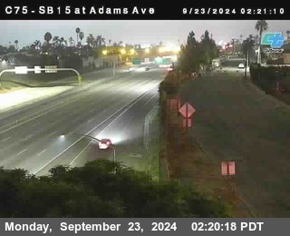 SB 15 at Adams Ave (On Ramp)