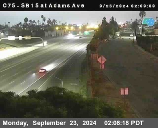 SB 15 at Adams Ave (On Ramp)