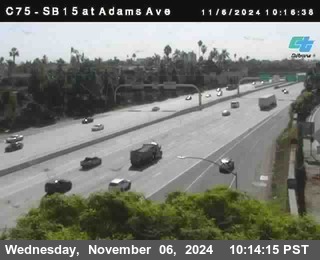 SB 15 at Adams Ave (On Ramp)