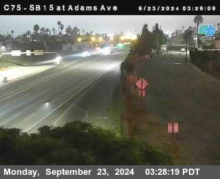 SB 15 at Adams Ave (On Ramp)