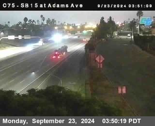 SB 15 at Adams Ave (On Ramp)