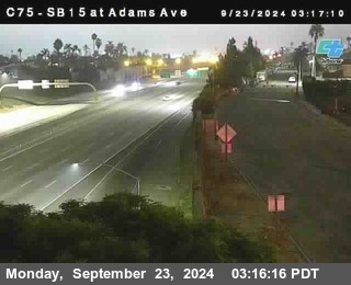 SB 15 at Adams Ave (On Ramp)