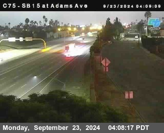 SB 15 at Adams Ave (On Ramp)