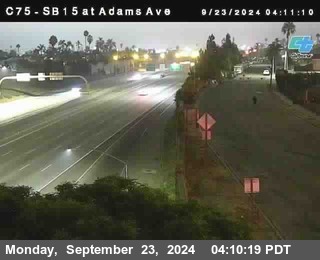 SB 15 at Adams Ave (On Ramp)