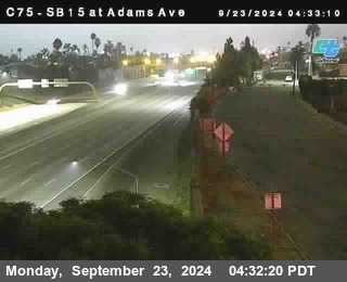 SB 15 at Adams Ave (On Ramp)