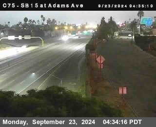 SB 15 at Adams Ave (On Ramp)