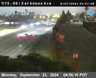 SB 15 at Adams Ave (On Ramp)