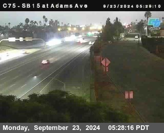 SB 15 at Adams Ave (On Ramp)