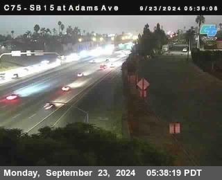 SB 15 at Adams Ave (On Ramp)