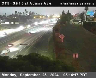 SB 15 at Adams Ave (On Ramp)