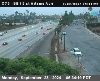 SB 15 at Adams Ave (On Ramp)