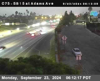 SB 15 at Adams Ave (On Ramp)