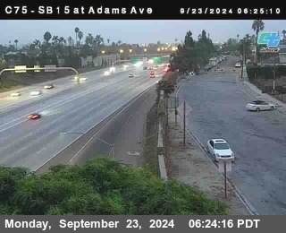 SB 15 at Adams Ave (On Ramp)