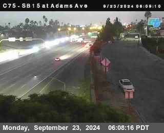 SB 15 at Adams Ave (On Ramp)