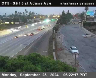 SB 15 at Adams Ave (On Ramp)