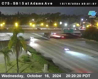 SB 15 at Adams Ave (On Ramp)